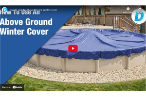 How To Use An Above Ground Winter Cover