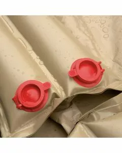 close up of easy-fill valves