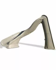 SR Smith Turbo Twister Pool Slide, Left Turn, Sandstone