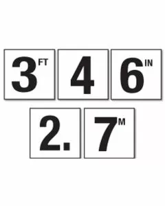 Inlays Foot Series Stick-on Vinyl
