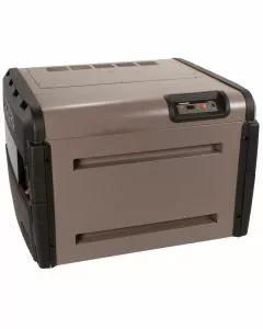Side view of Hayward Universal H-Series H150 Low Nox Pool Heater, 150,000 BTU, Natural Gas 