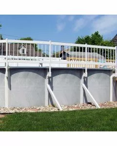 Doheny's Economy 24 inch White Fencing Kits
