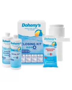 Doheny's Winter Pool Closing Kit for pools up to 7,500 Gallons | pool chemicals | chemicals for pools | pool closing | winterization