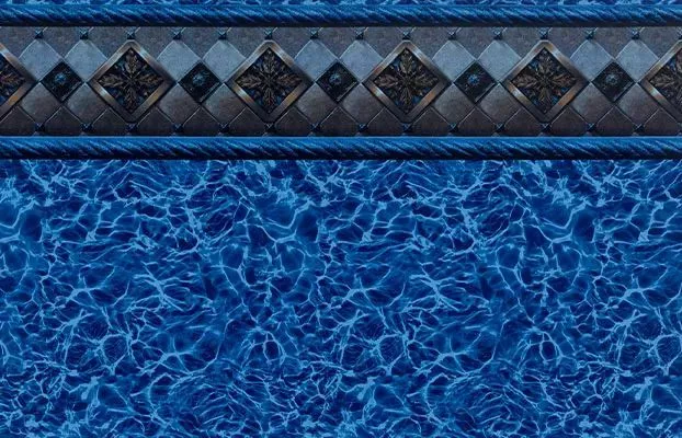 Blue Bayview Tile/Blue Diffusion Floor