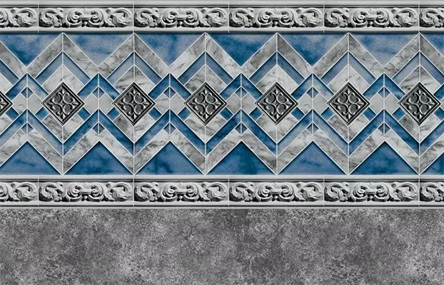 Grey Neptune Tile/Grey Marino