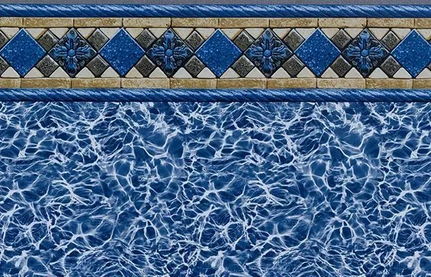 Kingsford Tile/Light Blue Diffusion Floor