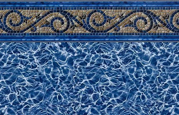 Siesta Wave Tile/Light Blue Diffusion Floor