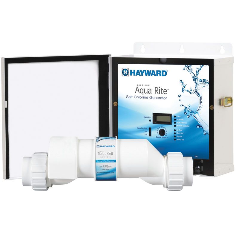 Hayward SAS-PRO Salt & Swim Electronic Salt Chlorination System for In-Ground Pools 