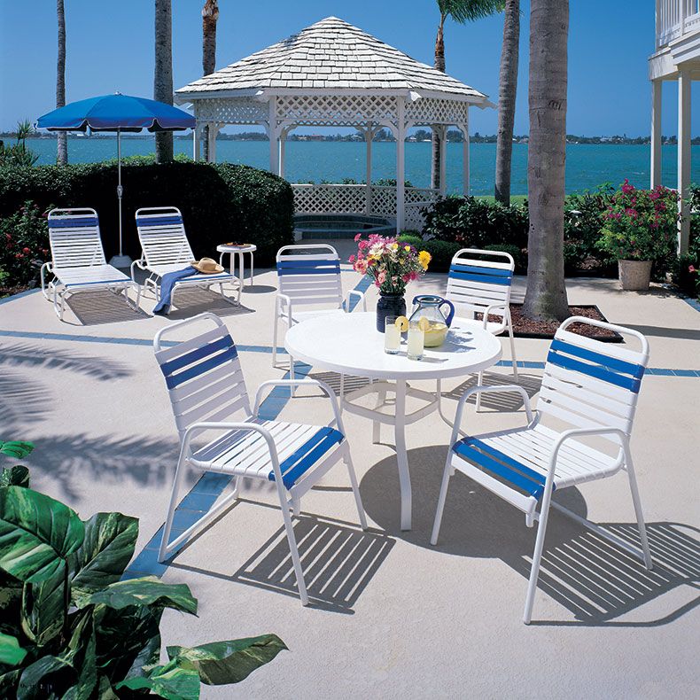 Suncoast Aluminum Sanibel Powder Coated Aluminum FurnitureDoheny's Pool Supplies Fast
