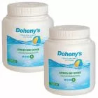 Doheny's front view of two 2 lb containers of Green Be Gone