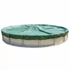 12 Year Above Ground Round Solid Winter Cover on Pool and no background