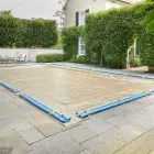 Doheny's 20 Year Pro-Tek Winter Cover for 25x45 ft Rectangular Pools with 16 Water Bags