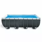 Intex Rectangle Ultra XTR Frame Pool Set with Sand Filter Pump, 18x9 ft x 52 in