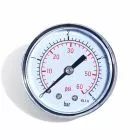 Ocean Blue Threaded Gauge, 1/4 in Threads