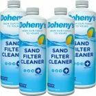 Doheny's Sand Filter Cleaner - Improve Filtration and Reduce Maintenance - (4) 1 quart bottles