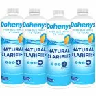 Four, 1 quart bottles of Doheny's Natural Clarifier