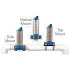 Rola Chem Flowmeter, 400-1050 GPM 6 inch Vertical