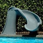 SR Smith Cyclone Swimming Pool Slide, Gray
