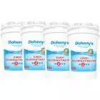 Four buckets of Doheny's 3 Inch Chlorinating Tabs