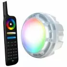 Side view of Multi Color Sonar Retro bulb with remote 120 voltage
