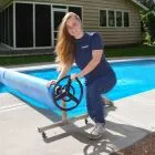 Doheny's Deluxe Stainless Steel Inground Reel System, up to 18 ft