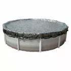 Hi-Tech Micro Mesh Winter Cover for 18 ft Above Ground Round Pools (Actual Cover Size 21 ft) 