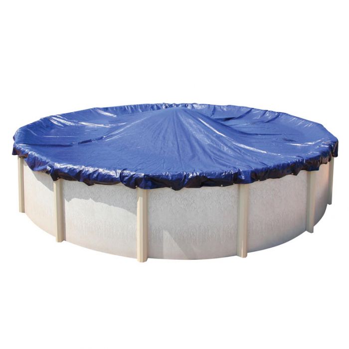 12/'x24/' Oval Above Ground Winter Swimming Pool Solid Cover 12 Yr Warranty solid