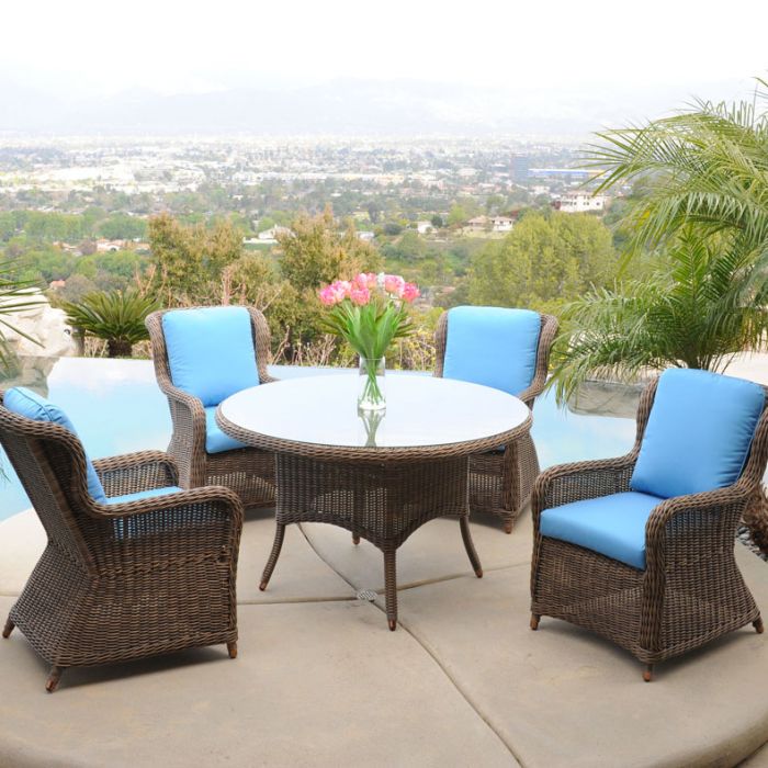 Meadow Decor Hampton 5 Piece Deep Seating Set Aruba Doheny S Pool Supplies Fast