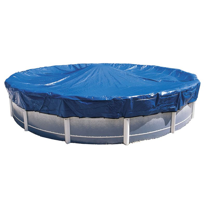 Skirted Winter Cover for 18 ft Round Pools, 8 Year Warranty Doheny's Pool Supplies Fast