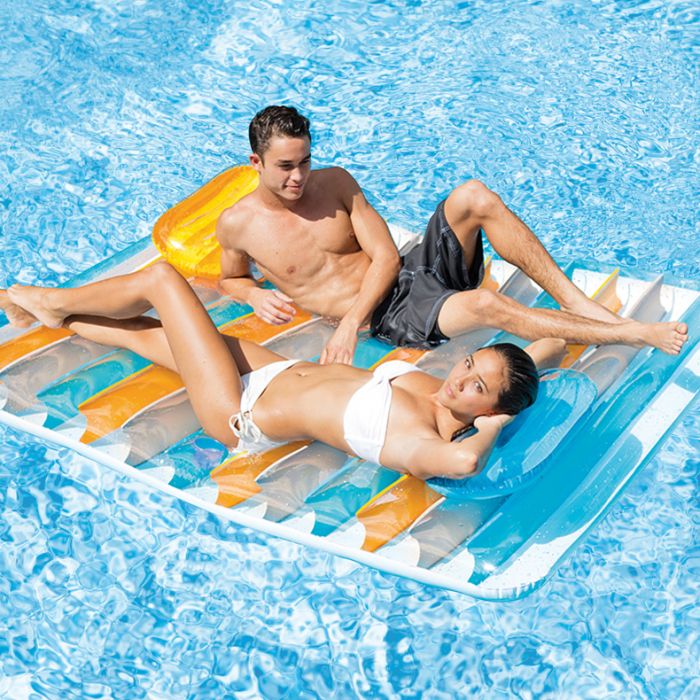 intex double lounge pool float