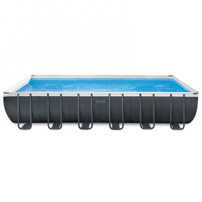 Details about   Frame Pool 488 x 122 cm ELITE White-Complete Set with Sand Filter Ladder Cover show original title 