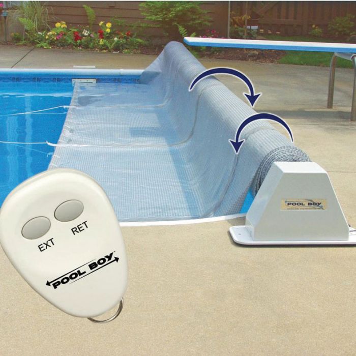 Pool Boy I Electric Inground Solar Reel, How Do You Attach A Solar Cover To Reel For An Above Ground Pool