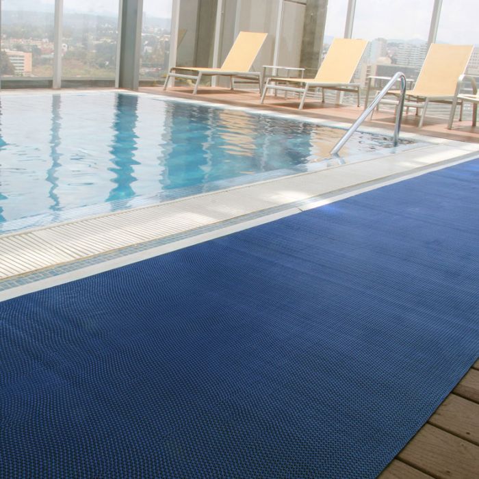 Wet Zone Aquatic Matting, 3 ft x 49.2 ft x 1/4 in, Gray - Doheny's Pool  Supplies Fast