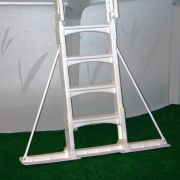 Vinyl Works Stabilizer for A-Frame Ladder, White