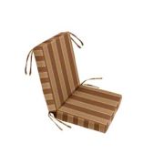 Sunbrella Chair Seat & Back Cushion Set, Davidson Redwood