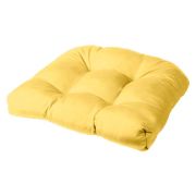 Sunbrella Chair Rounded Back Cushion, 21x21 in, Buttercup