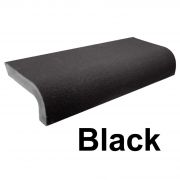Safety Grip Safety Edge Tiles (Case of 48), Black