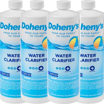 Doheny's Water Clarifier, 4 Quarts - (4) 1, Quart Bottles