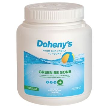 Doheny's front view of the 2 lb container of Green Be Gone
