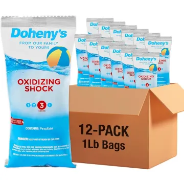 Doheny’s Oxidizing Shock shown as twelve 1 lb bags
