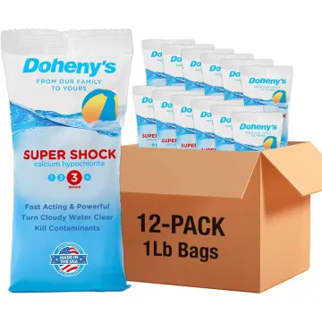 Doheny’s Super Shock shown as twelve 1 lb bags