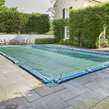 12 Year Inground Solid Winter Cover on pool