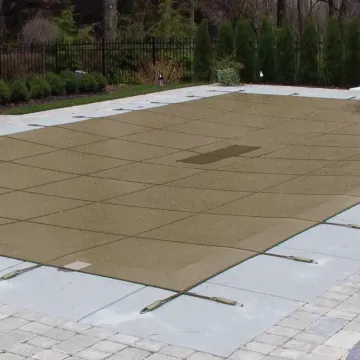 15 Year Tan Doheny Solid Safety Pool Cover