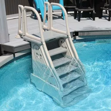 Confer In-Pool Step in swimming pool