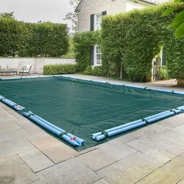 16 Year Inground Solid Winter Cover on pool
