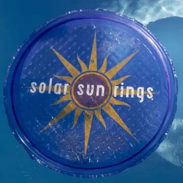 Sunbrst Solar Sun Ring Single