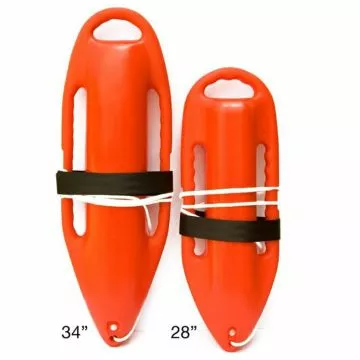 Top view of Kemp USA Orange Rescue Cans 28 inch and 34 inch