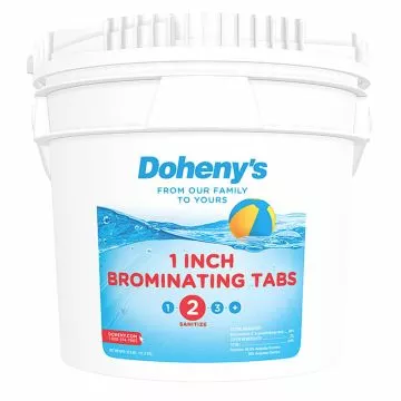 25 lb. Bucket of Doheny's 1 inch Brominating Tabs