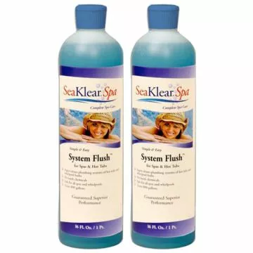 SeaKlear Spa System Flush, (2) 1 pt