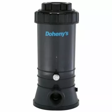 Doheny's Automatic Chlorinator/Brominator, Inground, In-Line front view